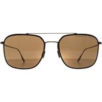 Porsche Design Men Aviator Brown Brown P8940