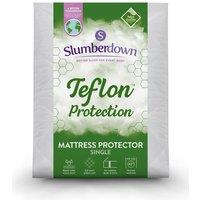 Slumberdown Teflon Mattress Protector in White | Size: Double