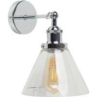 ValueLights Lloyd Silver Indoor Wall Lantern