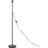 ValueLights Charlie Modern Stem Black Floor Lamp Base