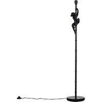 ValueLights George Monkey Black Floor Lamp Base