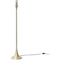 ValueLights Faulkner Matt Gold Floor Lamp Base in Metallic Gold