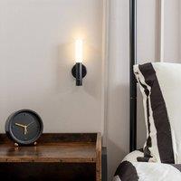 ValueLights Oakley Black Rechargeable Portable Wall Light with PIR Motion Sensor