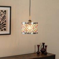 ValueLights Hadley Multi Drum Jewel Pendant Ceiling Floor Table Light Lamp Shade