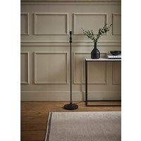 ValueLights Maggie Metal Candlestick Slim Floor Lamp Base in Black