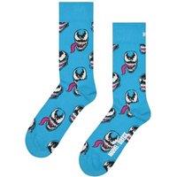 Happy Socks Men Marvel Venom Novelty Socks | Gift Idea in Blue | Size: 6-11