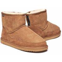 Moshulu Men 'Romney' Men's Sheepskin Slipper Boots in Tan | Size: 8