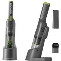 Daewoo 'Compact Pro' 11.1V Cordless Handheld Vacuum Cleaner Portable Mini Compact Hand Vac 30min Runtime in Grey | Size: 1kg
