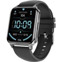 Daewoo Flight Smart Watch Fitness Activity Tracker Heart Rate Blood Pressure Monitor with Voice Call in Black