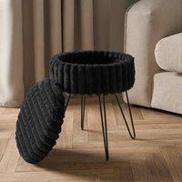 https://www.burton.co.uk/product/ohs-faux-fur-stool-hairpin-ribbed-fleece-round-vanity-seat-cushioned-foot-rest-chair_p-5edead55-1aee-412b-8b0a-9b1bac3e8706?colour=Black&size=One%20Size