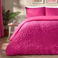 https://www.burton.co.uk/product/ohs-seersucker-duvet-cover-with-pillowcase-bedding_p-fd2da0bb-af20-49a2-8eaa-b81c398df871?colour=Bright%20Pink&size=Single