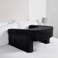 OHS Laptop Cushion Armrest Gaming Pillow Soft Foam Reading Pillow in Black