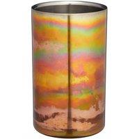 BarCraft Double Walled Stainless Steel Wine Cooler, Gift Tagged in Silver