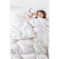 Snuggledown Retreat Hungarian Goose Down All Season 13.5 Tog (9+4.5 Tog) Duvet in White | Size: Double