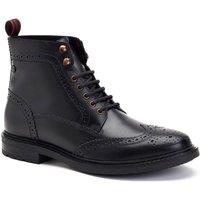 Base London Men Dealer Brogue Boot in Black | Size: 12