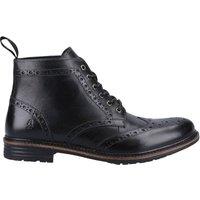Hush Puppies Men Joshua Brogue Boot in Black | Size: 11