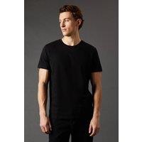 Mens Black 3 Pack Crew Neck T-Shirt - M