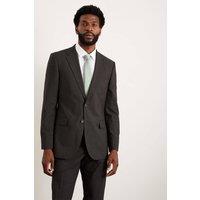 Mens Charcoal Tailored Fit Essential Suit Jacket - 38R