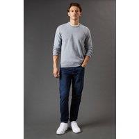 Mens Dark Wash Slim Fit Jeans - Dark Blue - 36R