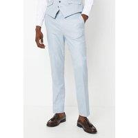 Mens Light Powder Blue Suit Trouser - Light Blue - 36L