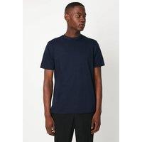 Mens Burton 1904 Mercerised T-Shirt - Navy - S