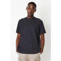 Mens Charcoal Waffle T-Shirt - L