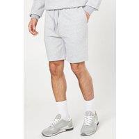 Mens Jersey Sweat Shorts - Light Grey - Xxl Xl