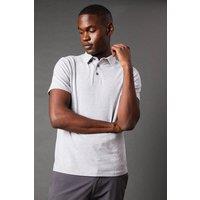 Mens Regular Fit Polo Shirt - Grey - S