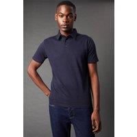 Mens Regular Fit Polo Shirt - Navy - S