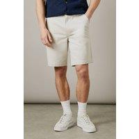 Mens Classic Chino Shorts - Off White - 38
