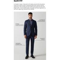 Mens Neutral Semi Plain Double Breasted Waistcoat - M