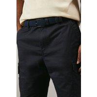 Debenhams Men Navy Smart Braided Belt | Size: Small