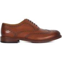 Dune London Men Wide Fit 'Solihull' Leather Oxfords in Tan | Size: 7