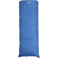 Mountain Warehouse Basecamp Sleeping Bag Adult 2 Season Camping Hiking Winter in Blue