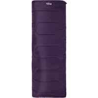 Mountain Warehouse Basecamp Sleeping Bag Adult 2 Season Camping Hiking Winter in Dark Mauve