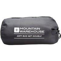 Mountain Warehouse Compact Hiking Camping Travel Vacation 210x180x120cm Double Bag Net in White