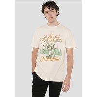 Disney Mickey & Friends Greatest Fisherman Goofy Dad T-Shirt, Natural in Beige | Size: 2X-large