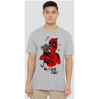 Marvel Deadpool & Wolverine Deadpool Dogpool No.1 Dog Dad T-Shirt, Heather Grey | Size: 3X-Large