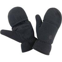 Result Men Winter Essentials Palmgrip Glove-Mitt in Black | Size: Small/Large