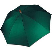 Kimood Men Auto Open Walking Umbrella in Bottle Green