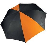Kimood Men Auto Opening Golf Umbrella in Jet Black