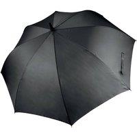 Kimood Men Large Plain Golf Umbrella in Black
