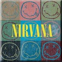 Nirvana Blocks Band Logo Fridge Magnet in White