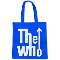 The Who Classic Band Logo Tote Bag in Blue
