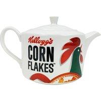 Kimm and Miller (UK) Ltd Kellogg's Vintage Style Porcelain Teapot Gift in White | Size: 980g