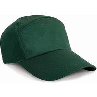 Result Men Plain Baseball Cap in Bottle Green
