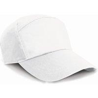 Result Men Plain Baseball Cap in White