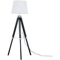ValueLights Clipper Black Floor Lamp