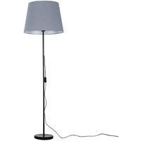 ValueLights Charlie Modern Stem Black Floor Lamp