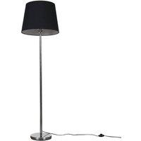 ValueLights Charlie Modern Stem Silver Floor Lamp